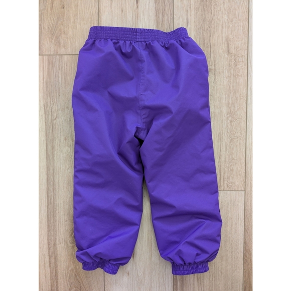 Fall Season Lined Purple Splash Pants - Picture 2 of 4